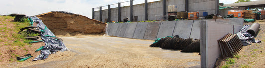 Silage clamp design